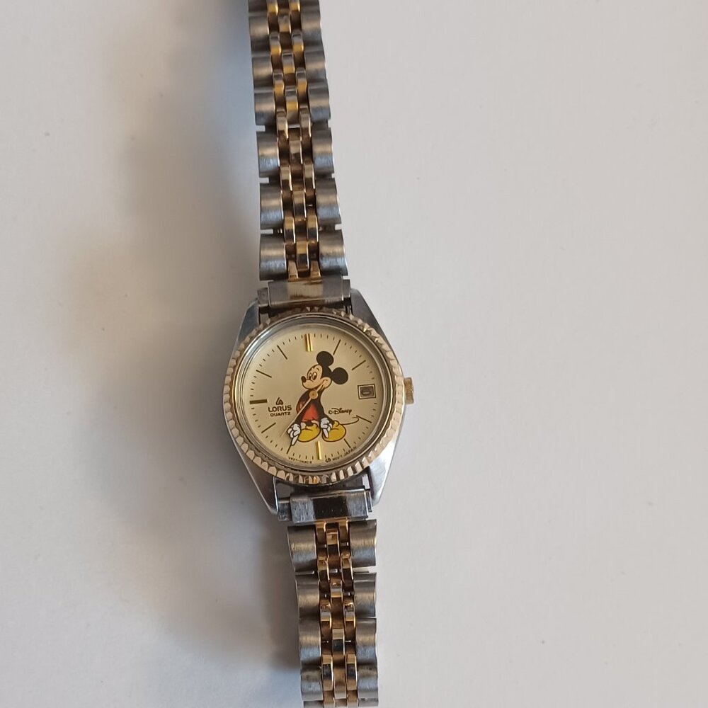 Mickey Mouse watch by Lotus form 1980's